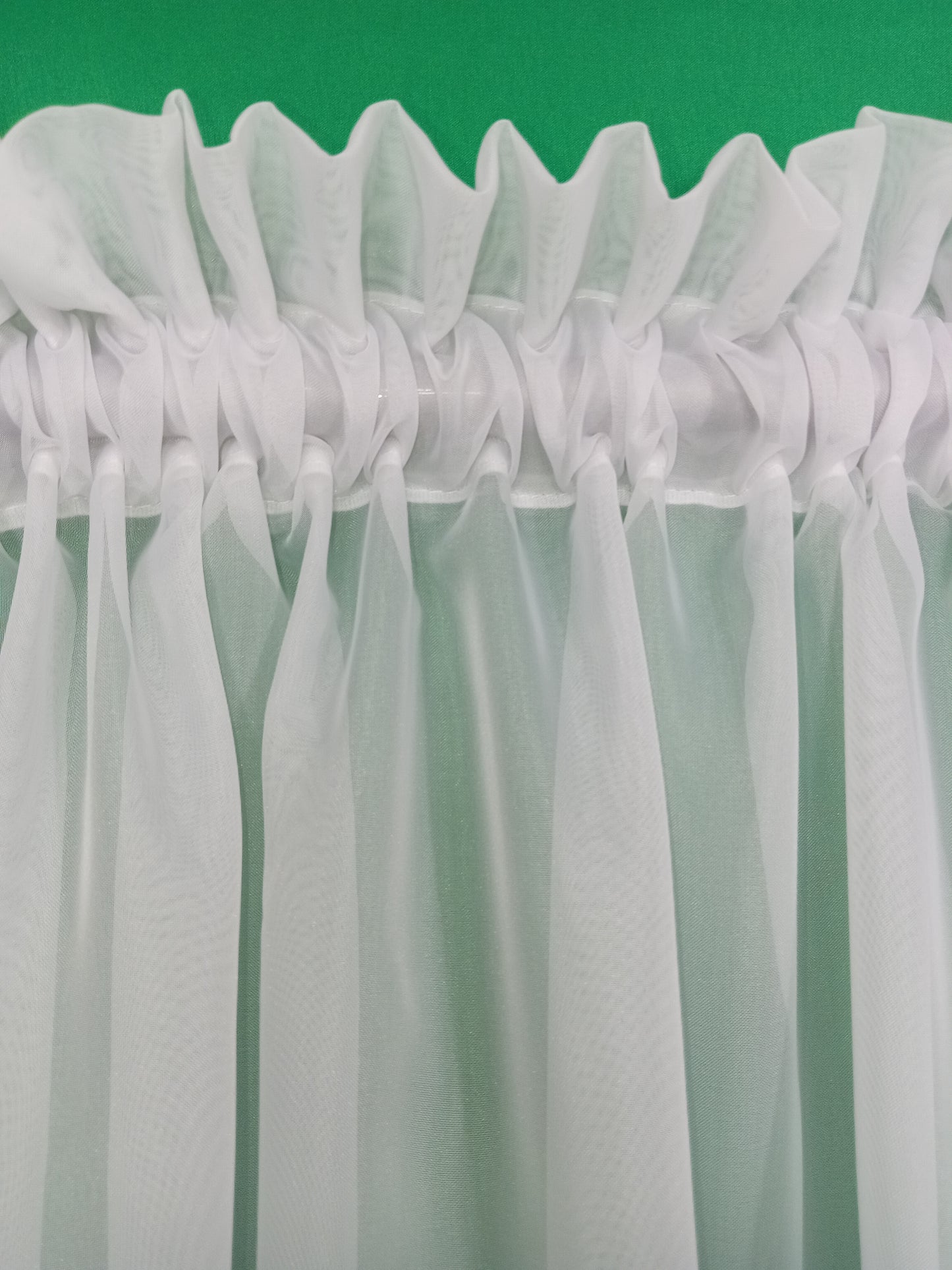 Beautiful white curtain